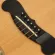 D'Addario® PWPS2 Bridge Pins หมุดกีตาร์ + หมุดสายสะพาย วัสดุไม้แท้ ลาย  Ebony / Abalone  Premium Grade Bridge Pins , 6