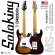 Soloking® MS-3 Custom Roasted Maple HSS 22 Fret Jumbo Guitar Strat, Elder, Grammar, Maple Maple, HSS Pickup Pickup ** Zero 1