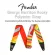 Fender® George Harrison Rocky Polyester Strap, guitar sash Polyester material, George Harison, guitarist, The Beatles, 2 "can be adjusted.