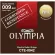 Olympia® CTE-0942 สายกีตาร์ไฟฟ้า เบอร์ 9 แบบ Nickel Wound แบบเคลือบ ซีรี่ย์ PRO ของแท้ 100% Super Light, 0.009 - 0.042