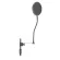 On Stage® ASVS6-GB POP BOLOCER POP FILTE POP FILLER SELON 6 inch Nylon Size with Mike Catching + Stem 13