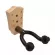 Rasvone GHW20 Wooden Guitar Hanger Hanging guitar, guitar hanging, wooden base, good guitar head with silicone covered + free bolts & plastic fasteners