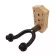 Rasvone GHW20 Wooden Guitar Hanger Hanging guitar, guitar hanging, wooden base, good guitar head with silicone covered + free bolts & plastic fasteners