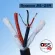 Price/1 meters, 2-core audio cable, Dynacom JSL-289 2 Chanel Audio Snake Cable JSL-289 Balance 2Core Oasis