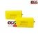 Capacitor C MPT 4.7J 250V. Yellow Flat Mitsumi
