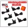 1 set/3+3, airy guitar knob+electric LP, tons of black, good guitar knob, acoustic guitar knob