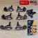 6 pieces/delivery every day LS-812 Black color, airy guitar knob 3+3 chrome, tons, guitar knob, guitar knob Guitar knob