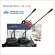ส่งทุกวัน/มี2ตัว PROEURO TECH UHF-122 ไมค์ลอยตั้งโต๊ะ2ตัว ก้านยาว 60CM UHF 122 UHF-122 ไมค์ประชุม ชุดประชุมไร้สาย ไ...