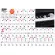 1 sheet, piano sticker, keyboard sticker, Key 37 key 49 Key 54 Key 61 Key 88 Clear Sticker Sticker Sticker ...