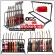 With wheels/no wheels 9 guitar stands can be placed, including electric guitars, airy guitar, 9 guitar stand, Hy-889, 9 guitar stand.