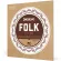 D'Addario® EJ32 Silver Plate Wound Black Nylon Silver Strap Silver Pected Wound 100% 0.028 - 0.045 ** Made in USA *