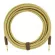 FENDER® Deluxe Series Tweed, a 5.5M /18.6FT jackal cable, 100% authentic nylon knitted, two -sided golden head