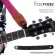 RASVONE Guitar neck With sash pins For attaching a sash of artificial leather guitar model STN01 / Neck Strap B