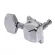 Paramount, airy guitar knob Single with cover Chromium metal material, model QZ-QFB-02 + with equipment for installing tuning machine