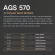 Olympia® AGS -570 Airy Guitar Cable No. 10 80/20 Bronze 100% Extra Light, 0.010 - 0.047 ** Made in Italy **