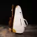 Kazuki Trendy Guitar Gig Bag, 41 inch acoustic guitar bag, leather edge, handle, sash, storage compartment Buffon like