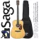 SAGA® SF800, 41 inch acoustic guitar, Dreadnough shape, Top Sol, Angel Man Steprus/Spa + Free Buffong Bags