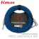 Kirlin IWCC-202PN / BLA-6M สายแจ็คกีตาร์ 6 เมตร สีน้ำเงิน แบบสายถัก หัวตรง/หัวงอ ป้องกันสัญญาณรบกวน Guitar Instrument Cable 6M + แถมฟรีตัวรัดสาย