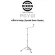 DIXON® D standing legs, standing, stand, plastering, metal boom, PSY9I Cymbal Boom Stand