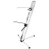 Alctron® KS100, 2 -layer keyboard stand, 3 -legged base, supports no more than 38 cm, weighs no more than 35 kg.