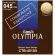 Olympia® CTB-45100 สายกีตาร์เบส สายเบส แบบ Nickel Wound แบบเคลือบ ซีรี่ย์ PRO ของแท้ 100% Long Scale, 0.045 - 0.100