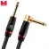 MONSTER® BASS2-12A, Jack Star Star bass jack cable, 12 feet 3.6 meters, straight head/bend gold plated Bass 12FT Angled to StraigHT in