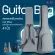 A6 acoustic guitar bag, musical instrument bag 25 mm thick sponge backpack, 41 airy guitar bag