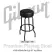 Gibson® Premium Playing Stool Star Logo, a premium grade guitar chair, 24 "Short / 30" Tall can rotate 360 ​​degrees.