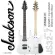 Jackson® JS32-7 DKA HT 7 electric guitar 24 Freck Jumbo Poplasts, Grample coating ** 1 year warranty **