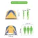 Karana Forester 3 Mark III Tent, 3 Mark III carara, III for 3 sleeping