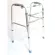 That learns to walk, foldable aluminum walker - gray