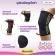 Knee support black knee support equipment/light green stripe