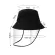 Antivirus hat Sunscreen, full face, mask, fisherman hat, prevent the spread of hat, virus, mask, baseball, removable, unisex