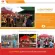LUCKYFRIEND เต็นท์พับได้ ขนาด 2x2 เมตร รุ่นโครงหนาพิเศษ สีส้ม + ผ้าใบหนา 800D สีขาว เต็นท์พับ เต็นท์ขายของตลาดนัด
