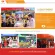 LUCKYFRIEND เต็นท์พับได้ ขนาด 2x2 เมตร รุ่นโครงหนาพิเศษ สีส้ม + ผ้าใบหนา 800D สีขาว เต็นท์พับ เต็นท์ขายของตลาดนัด