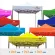 LUCKYFRIEND ผ้าใบเต็นท์ เลือก8สี  2x2 เมตร หนา（CD8）800D ราคาประหยัด ทนทาน กันน้ำ กันแดด เคลือบผิวด้วย PVC