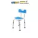 Shower chair Chair for the elderly, the patient has a backrest. Bathroom chair