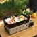 [SET+] Giraffe Gas Stove, Picnic gas stove Free*Grilled pedestal, skewers+GUIBADA sieve, complete equipment, Made in Korea