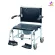 TAVEL [Talen] The patient cart model FAL-129 can sit/take a shower. Wide aluminum structure