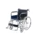 Patient wheelchair Chrome plated steel with WC-24B standard hand brakes