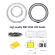 Selens LED Ring Light 26cm Dimmable Video Live Studio Lighting Round Light Youtube Facebook with 2M Trip Trip Stand for Vlogging Makeup Selfie