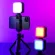 Ulanzi U-Bright Multi-Color Dimmable 2700K-6500K 7.5W Light 6 Color RGB ไฟสำหรับการถ่ายภาพ Vlog Youtube Live Light เปลี่ยนสีได้