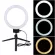 LED Ring Light Studio Light Size 7 inch 18cm 18cm, selfie light, circle light, 2 color adjustment, 3200k-500k