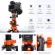 K & F 72 "ขาตั้งกล้องวิดีโอ Vlog อลูมิเนียมพร้อม Monopod, แนวนอนหมุนได้กลางคอลัมน์แขนพร้อมหัวบอล 360 องศา