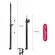 Universal 45-75 cm. Lais. Stand clips for Phone Tablets, iPad, flash, flash, desktop, or bed. Plus the phone clip
