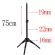 ขาตั้งไฟ75ซม หัวสกรู1/4นิ้ว Light Stand 75CM Screw head 1/4inch