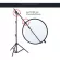 แขนจับรีเฟล็กสะท้อนแสง1.75 เมตร + ขาตั้งกล้อง 2 เมตร + ล้อเพลาหมุน ครบชุด Reflector holder arm 1.75M+Light Stand2M + Rotating shaft wheel all set