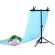 ชุดกล้องถ่ายภาพขนาด 70 * 75 ซม. รองรับแท่นวางเหล็กและปากกาจับ 2 * สำหรับ PVC ฉากหลัง 70 * 75cm Small Photography Studio Video Metal Support Stand Syst