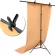 1.5M * 2M Big Photography Studio Video Metal Support Stand System Kit Set W/ Crossbar Clamps 2 * Clamps for PVC Backdrop Background ชุดกล้องถ่ายภาพขนา