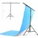 1.5M * 2M Big Photography Studio Video Metal Support Stand System Kit Set W/ Crossbar Clamps 2 * Clamps for PVC Backdrop Background ชุดกล้องถ่ายภาพขนา